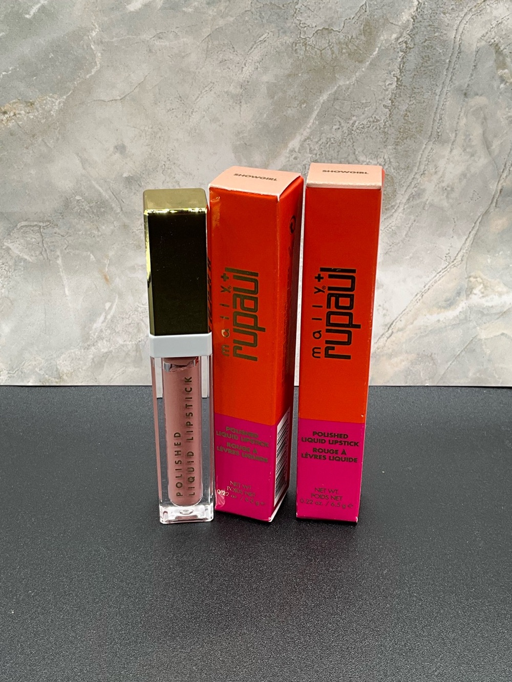 2 Mally rupaul  Polished Liquid Lipstick - showgirl new